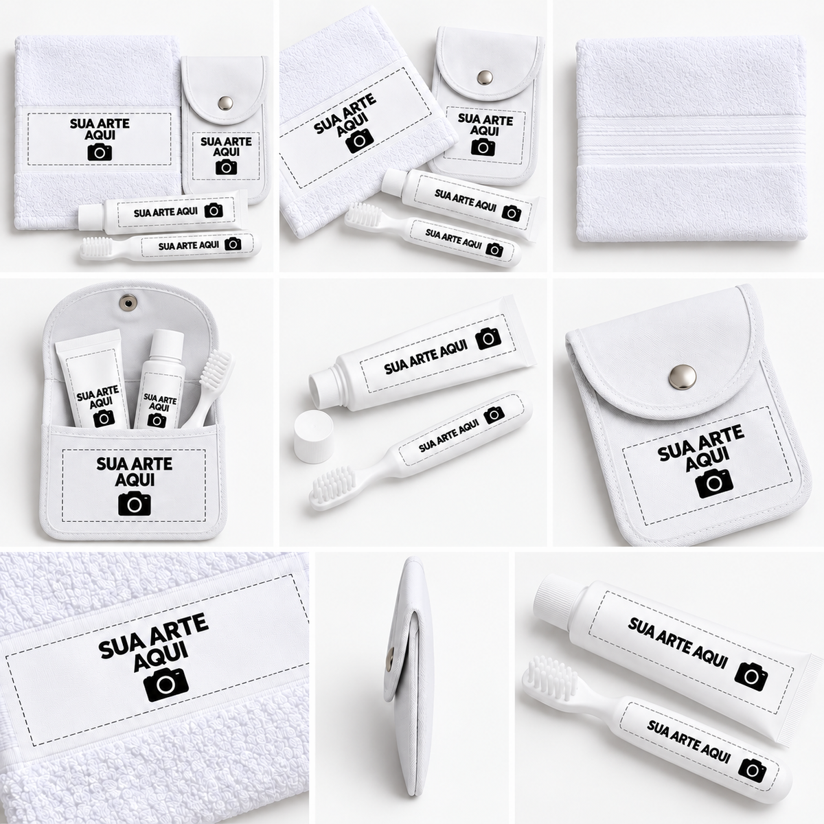 Kit Higiene Infantil Sua Arte Aqui Personalizado