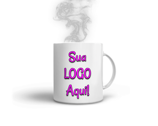 Caneca Porcelana Personalizada 325ml