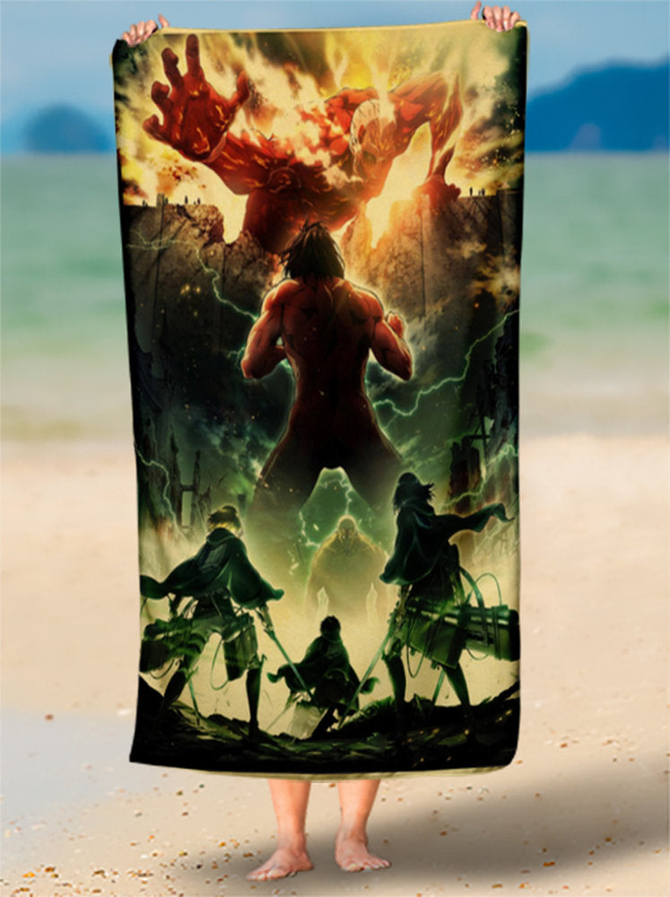 Toalha de Shingeki? Exclusiva Attack On Titan Personalizada