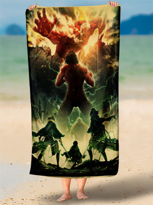 Toalha de Shingeki? Exclusiva Attack On Titan Personalizada