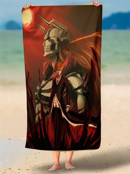 Toalha de Praia De Aizen Sama Estilo Para Personalizada