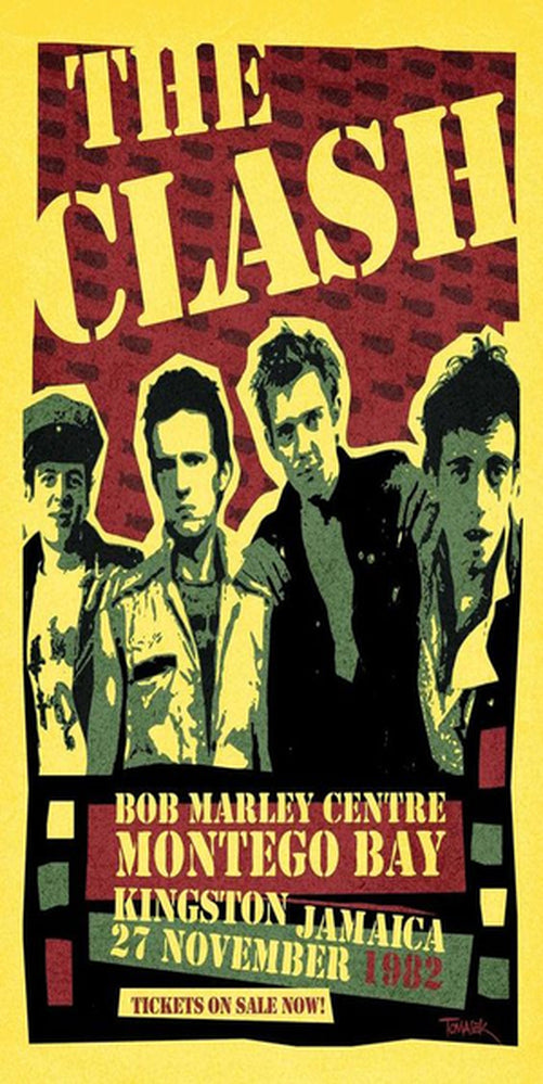 Toalha de Praia De The Clash Personalizada