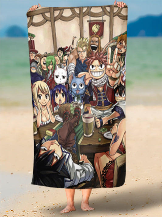Toalha de Fairy Tail Símbolo Raiz Personaliza Personalizada