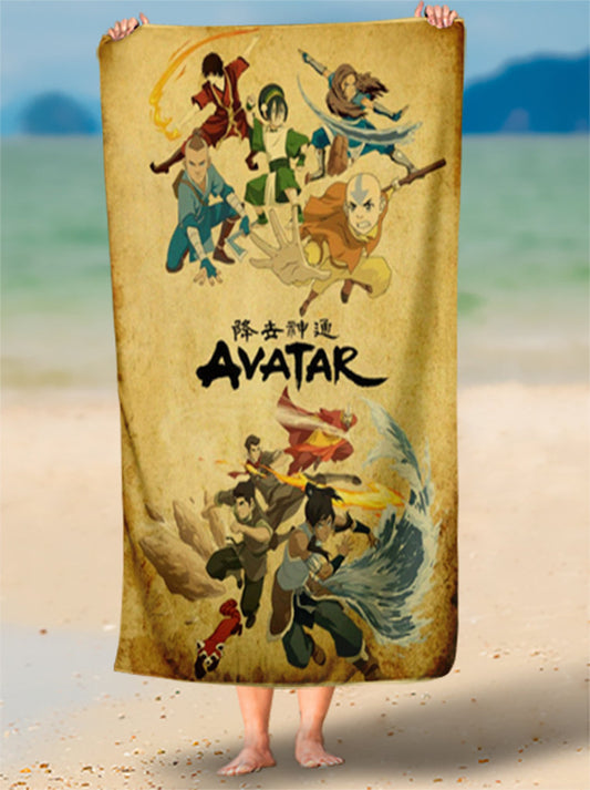 Toalha de Avatar Toph Beifong Estampa Digital Personalizada