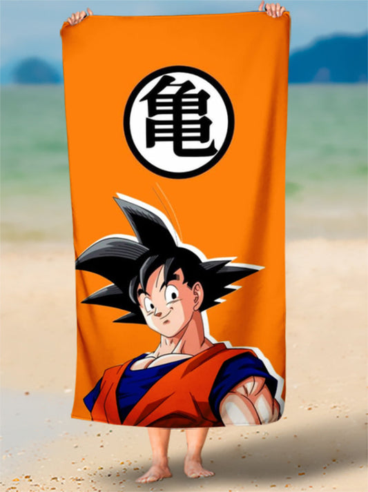 Toalha de Praia De Kuririn Presente Exclusivo Personalizada