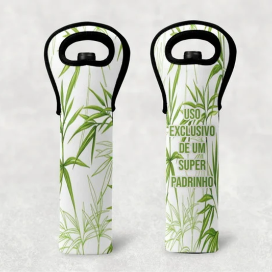 Porta-Vinho em Neoprene Térmico Modelo 3 Personalizado