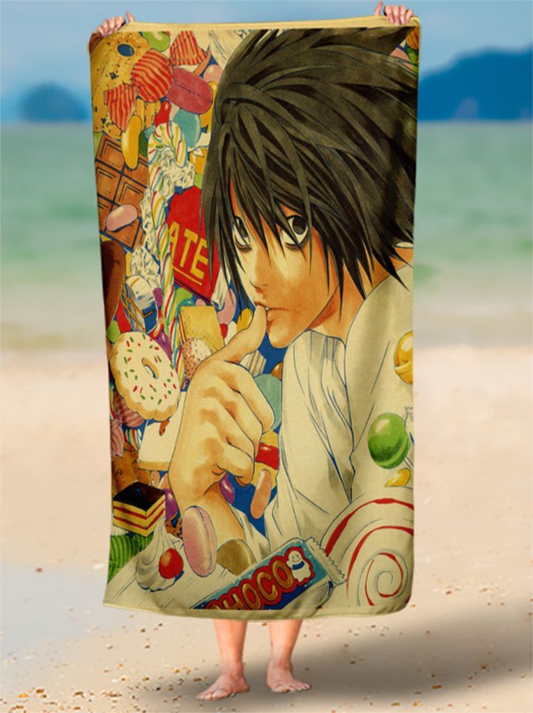 Toalha de Praia De Death Note Personalizada