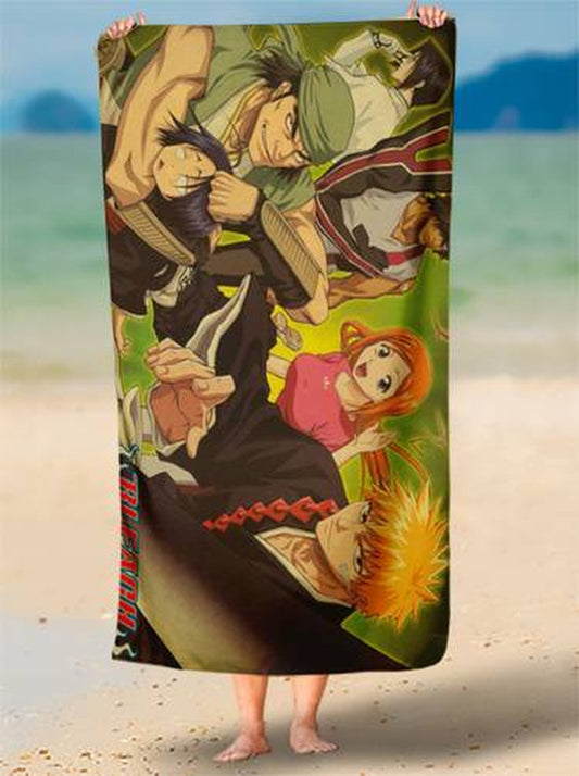 Toalha de Praia De Renji A Zanpakutō Na Personalizada