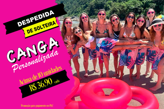 Canga de Praia Escolha Sua Imagem Personalizada com Nome