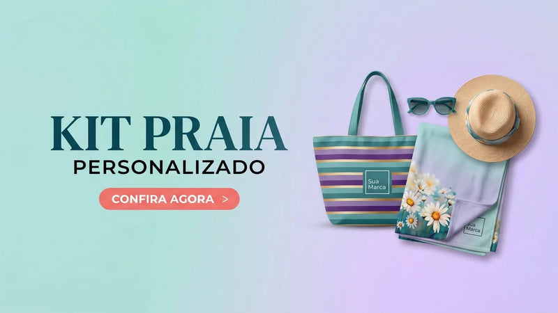 Kit Praia Personalizado DigiStampa - Cangas e Toalhas