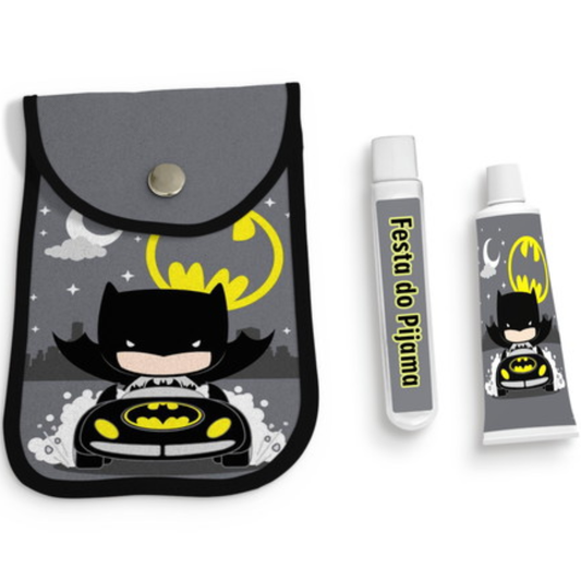 Kit Higiene Infantil Batman Herói Personalizado