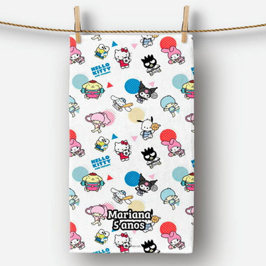 Toalha de Lavabo Hello Kitty Modelo 3 Personalizada