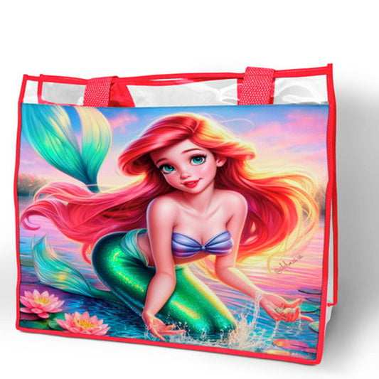 Bolsa de Praia Ariel Encanta As Mães Personalizada