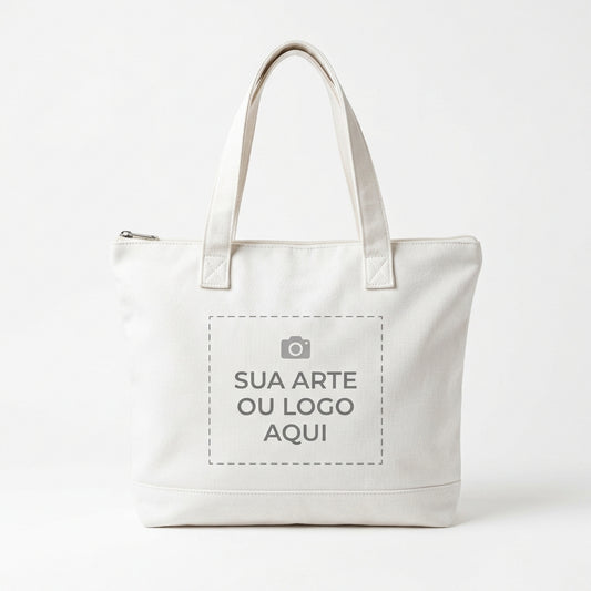 Bolsa de Praia com Zíper Personalizada Sua Arte Aqui - DigiStampa