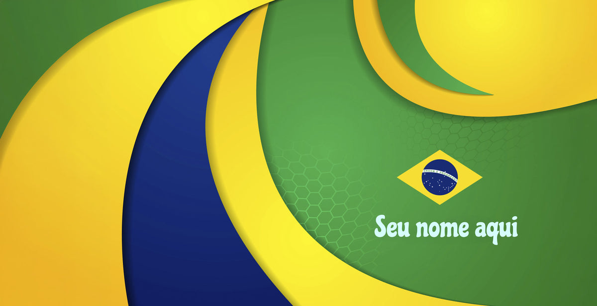 Toalha de Com Nome Edição Copa 2026 Tbra04 Personalizada