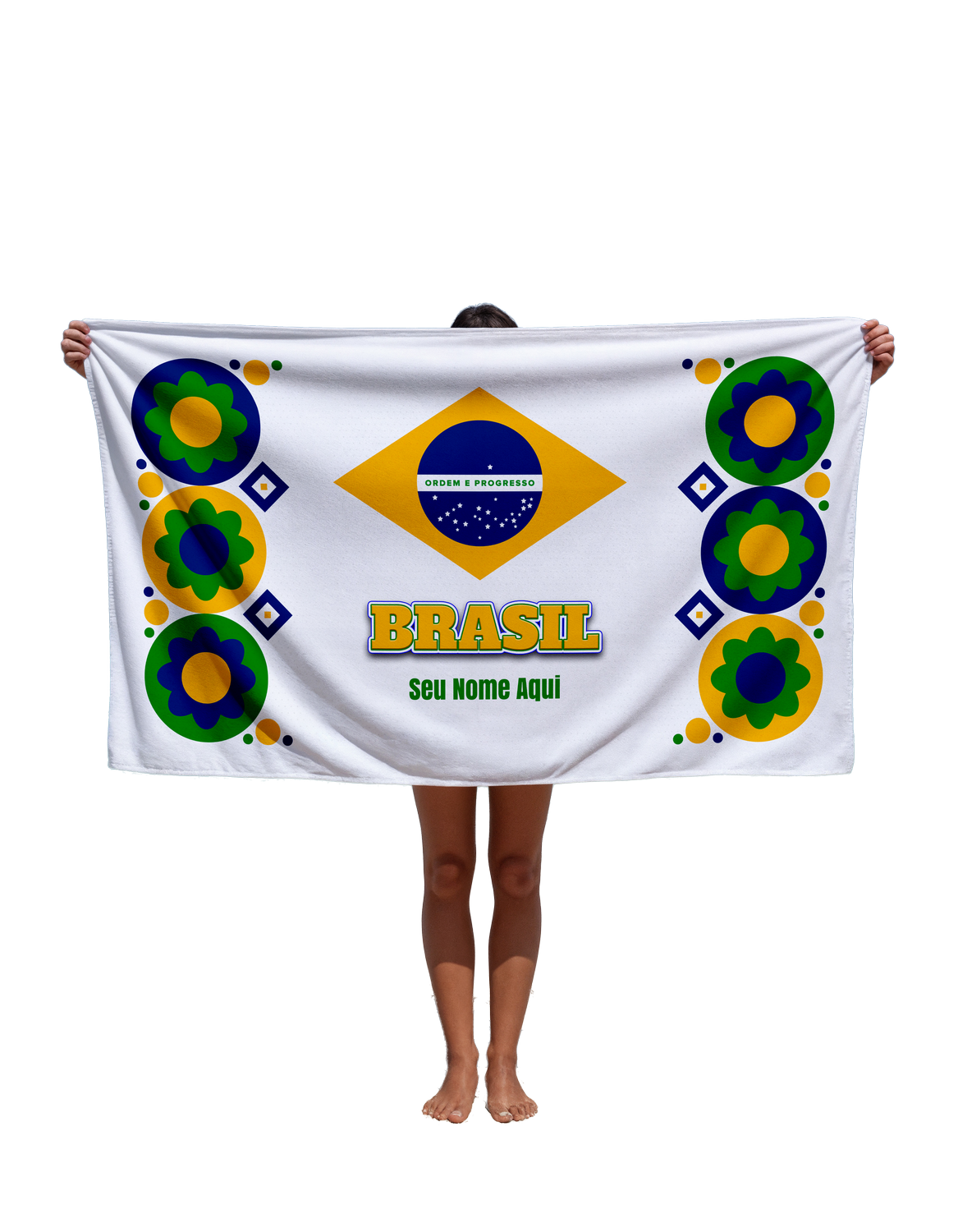 Toalha de Com Nome Edição Especial Copa Tbra19 Personalizada