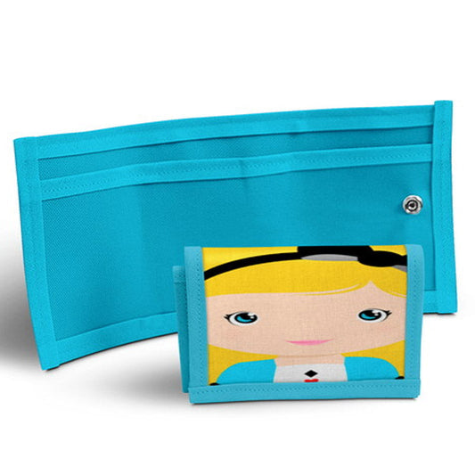 Carteira Infantil Alice No Pais Das Maravilhas Personalizada