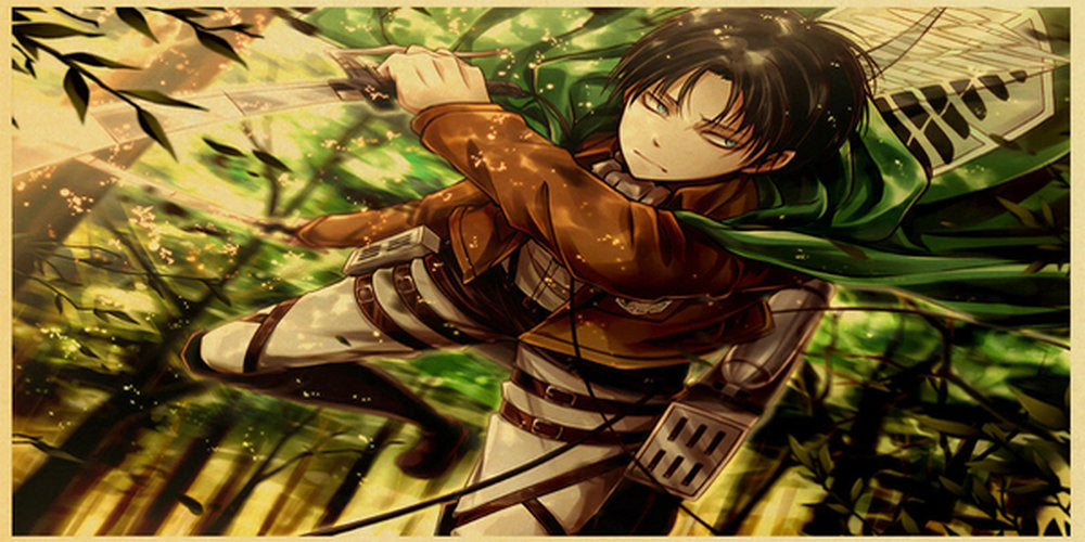 Toalha de Attack On Titan Cores Super Vivas Personalizada