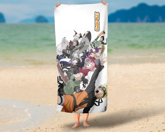 Toalha de Gaara Do Deserto Poder Único Ninja Personalizada