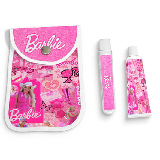 Kit Higiene Infantil Barbie Personalizado