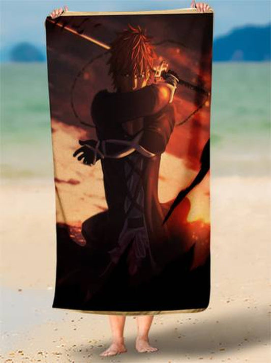 Toalha de Praia De Soul Society Estampa Única Personalizada