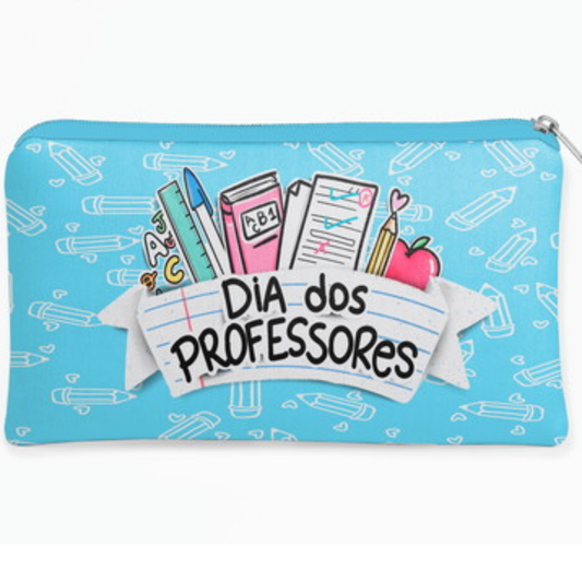 Nécessaire Slim Dia dos Professores Modelo 2 Personalizada