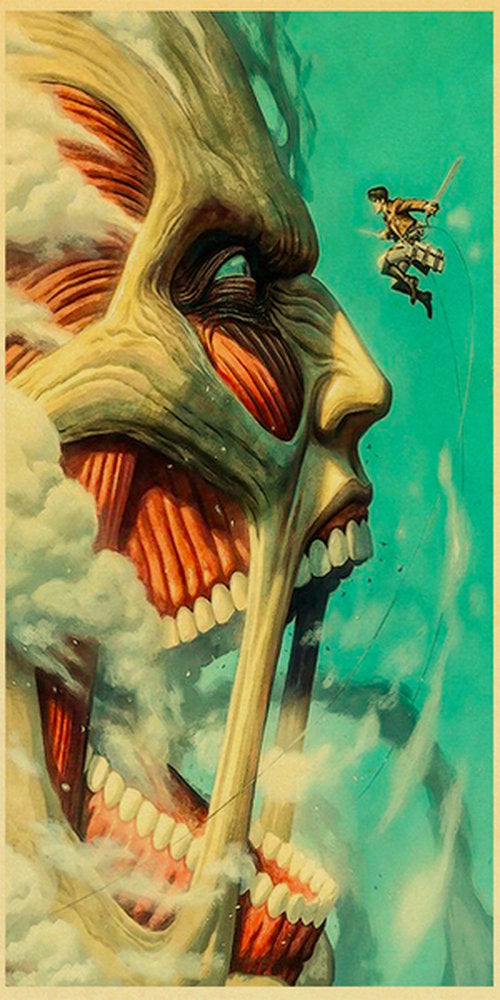 Toalha de Attack On Titan Qualidade Impecável Personalizada