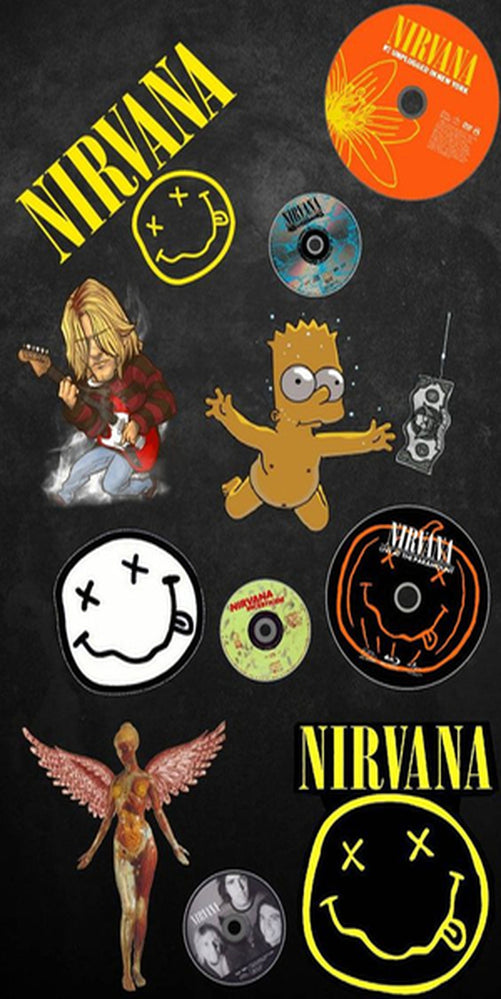 Toalha de Praia De Nirvana Personalizada