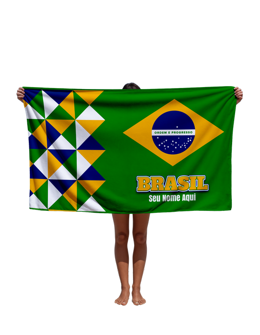 Toalha de Com Nome Edição Especial Copa Tbra20 Personalizada