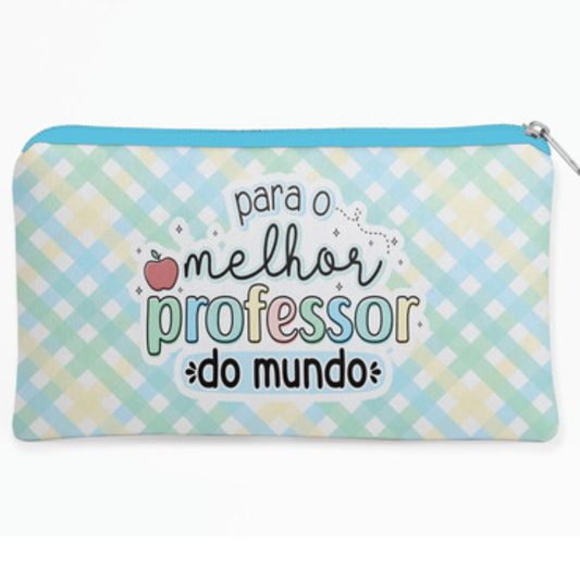 Nécessaire Slim Dia dos Professores Personalizada