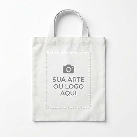 Ecobag 20x30 cm Sacola de Mão Personalizada Sua Arte Aqui - DigiStampa
