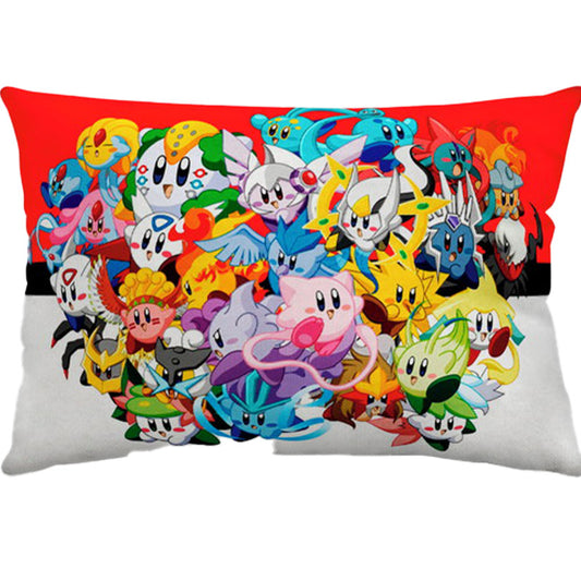 Almofada personalizada Retangular: Pokémon Colorida com Personagens