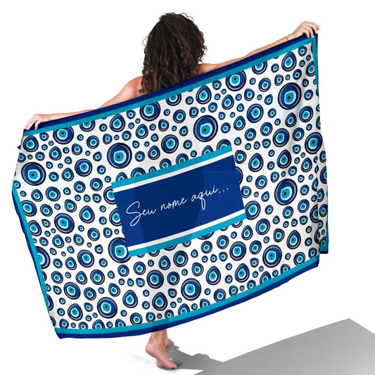 Canga de Praia Mandala 20 Personalizada com Nome