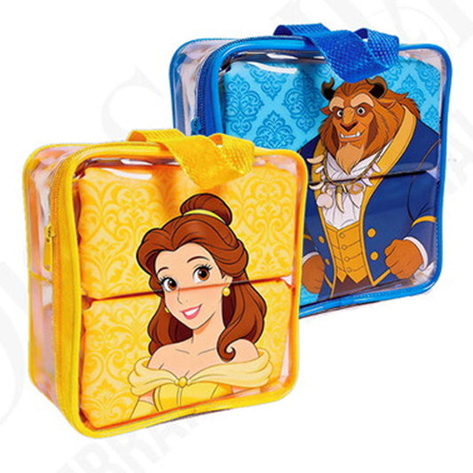 Kit Nécessaire Triplo Cristal G Bela Fera Personalizado