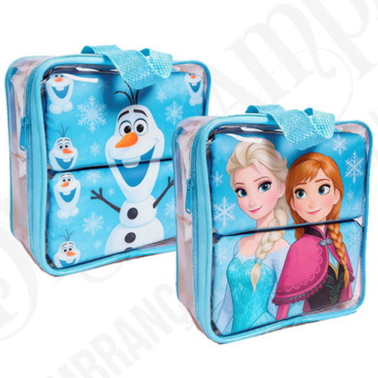 Kit Nécessaire Triplo Cristal G Frozen Personalizado