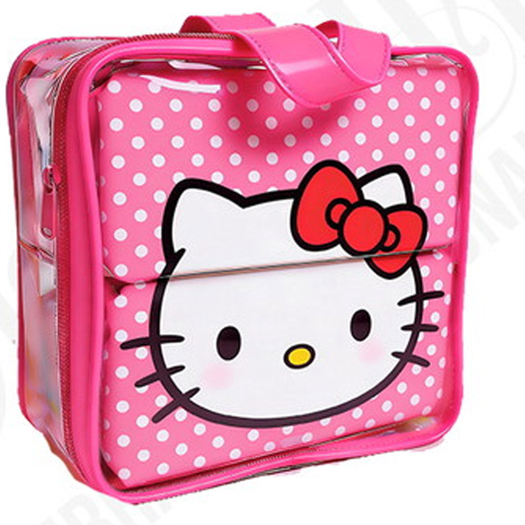 Kit Nécessaire Triplo Cristal G Hello Kitty Personalizado