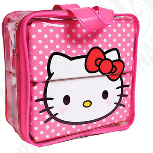 Kit Nécessaire Triplo Cristal G Hello Kitty Personalizado