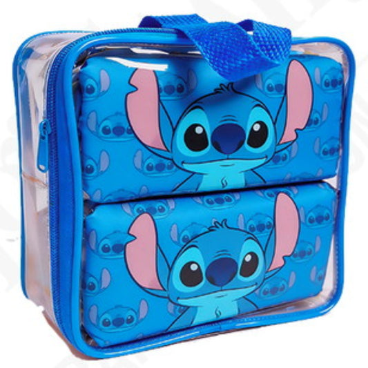 Kit Nécessaire Triplo Cristal G Stitch Personalizado