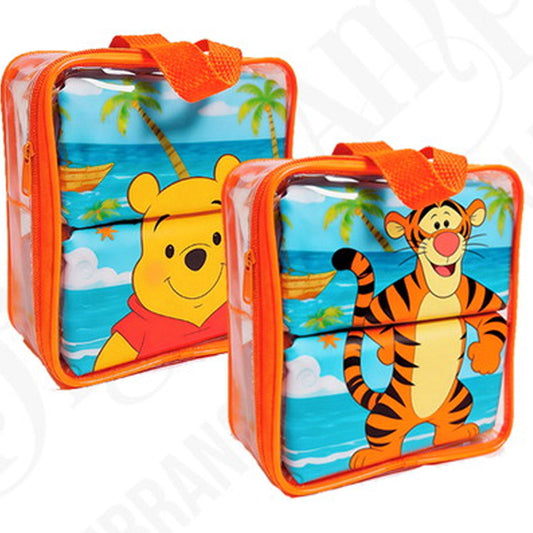 Kit Nécessaire Triplo Cristal G Urso Pooh Personalizado