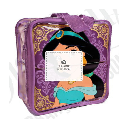 Kit Nécessaire Triplo Cristal Transparente Sua Arte Aqui - DigiStampa