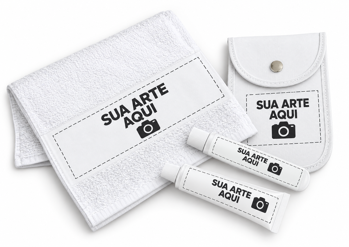 Kit Higiene Infantil Sua Arte Aqui Personalizado
