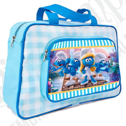 Mala de Viagem Infantil Os Smurfs Personalizada