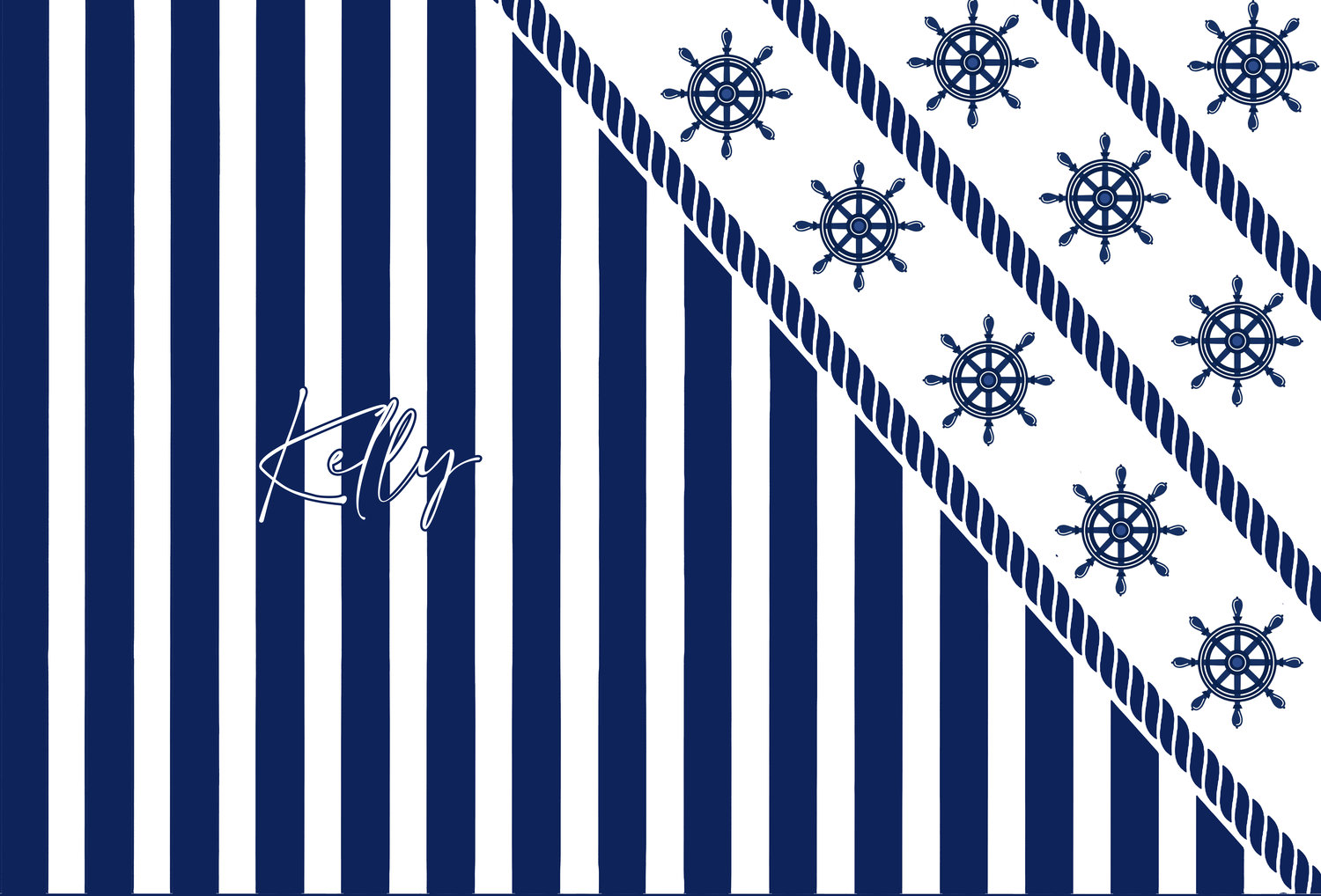 Canga Com Nome Personalizado Saida de Praia Marítima 46 - Imagem 2