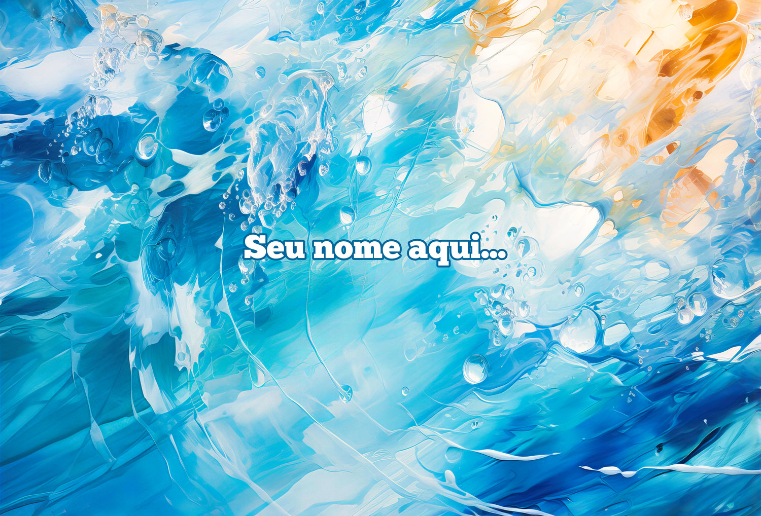 Canga Com Nome Personalizado Saida de Praia Marítima 22 - Imagem 2