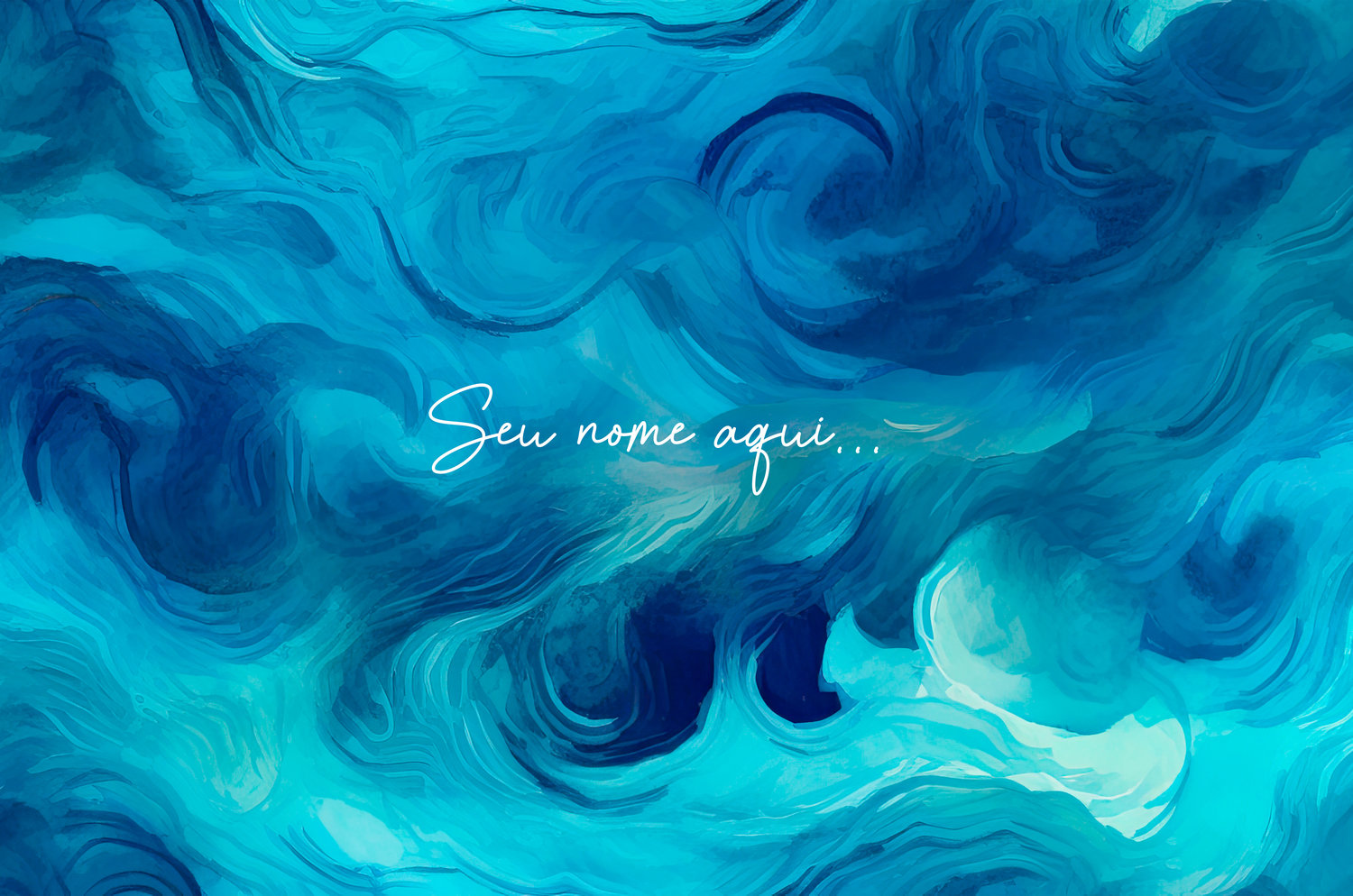 Canga Com Nome Personalizado Saida de Praia Marítima 11 - Imagem 2