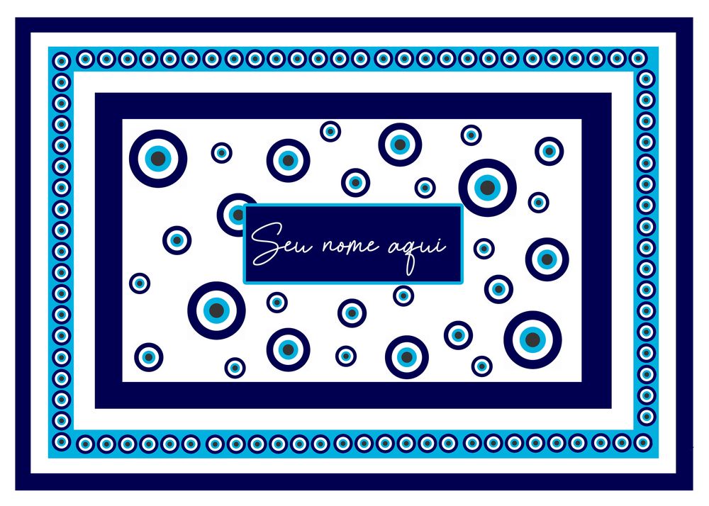 Canga Com Nome Personalizado Saida de Praia Mandala 23 - Imagem 2